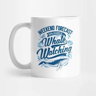 Funny Whale Watching Sea Mammal Mug